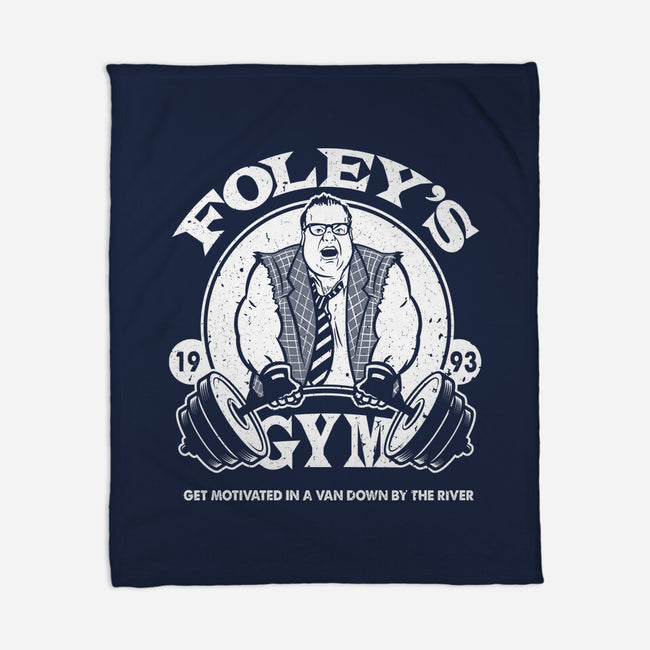 Foley's Gym-none fleece blanket-CoD Designs