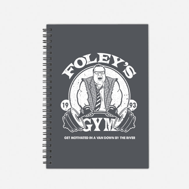 Foley's Gym-none dot grid notebook-CoD Designs