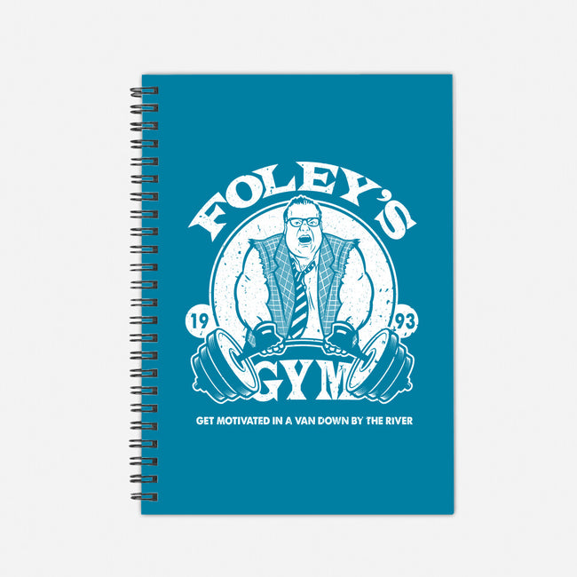 Foley's Gym-none dot grid notebook-CoD Designs