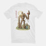 The Robot In The Sky-mens basic tee-saqman