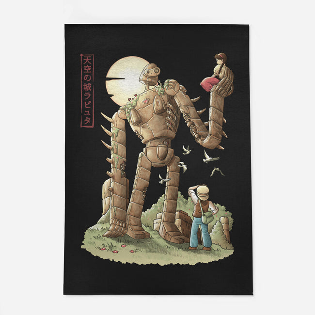 The Robot In The Sky-none indoor rug-saqman