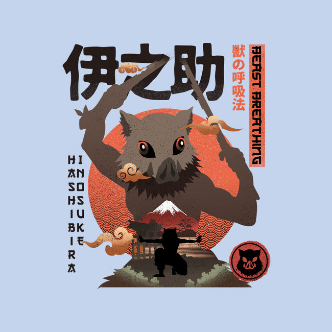 Beast Breathing-mens basic tee-hirolabs