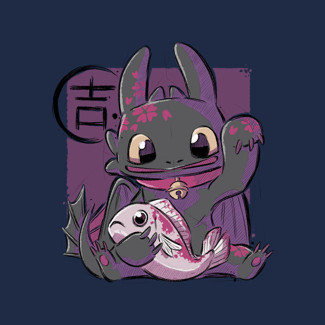 Maneki Toothless-none fleece blanket-xMorfina