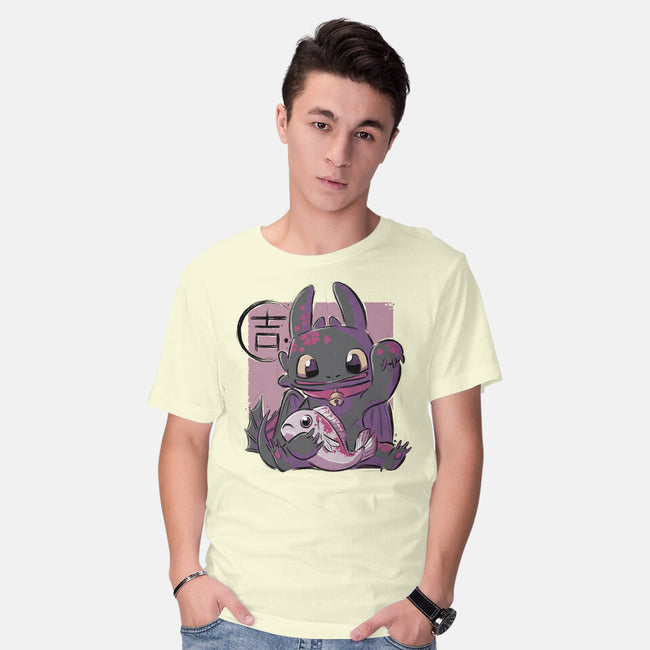 Maneki Toothless-mens basic tee-xMorfina