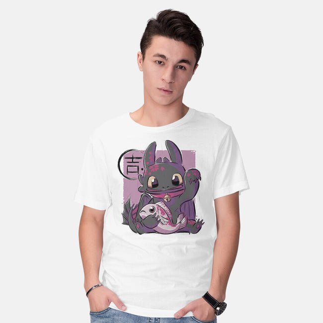 Maneki Toothless-mens basic tee-xMorfina