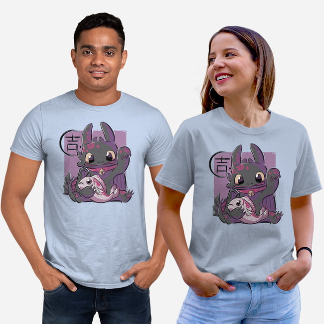 Maneki Toothless-unisex basic tee-xMorfina