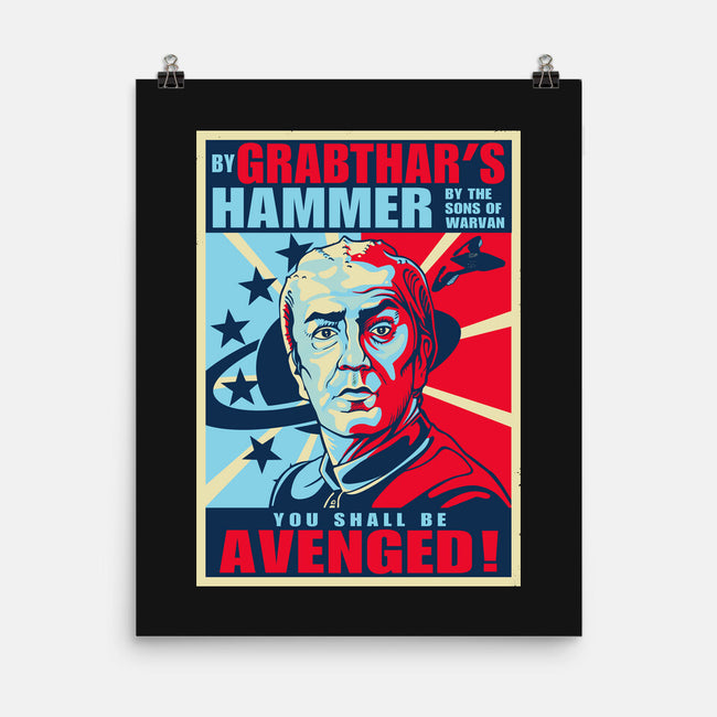 By Grabthar's Hammer-none matte poster-daobiwan