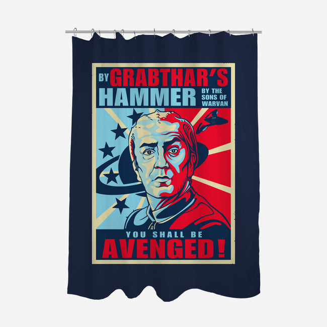 By Grabthar's Hammer-none polyester shower curtain-daobiwan