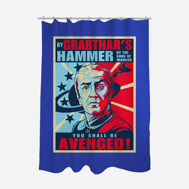 By Grabthar's Hammer-none polyester shower curtain-daobiwan