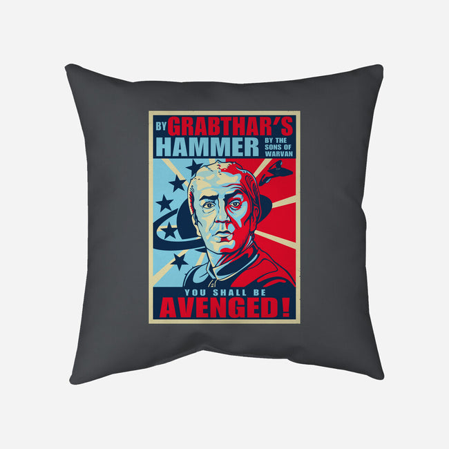 By Grabthar's Hammer-none removable cover w insert throw pillow-daobiwan