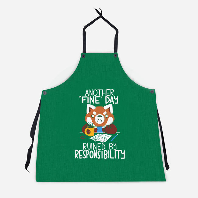 Day Ruined-unisex kitchen apron-TaylorRoss1
