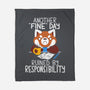 Day Ruined-none fleece blanket-TaylorRoss1
