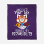 Day Ruined-none fleece blanket-TaylorRoss1
