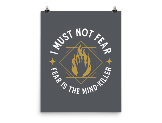 I Must Not Fear