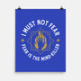 I Must Not Fear-none matte poster-demonigote