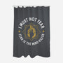 I Must Not Fear-none polyester shower curtain-demonigote