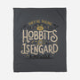Taking The Hobbits To Isengard-none fleece blanket-eduely