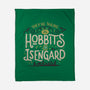 Taking The Hobbits To Isengard-none fleece blanket-eduely