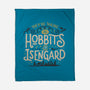 Taking The Hobbits To Isengard-none fleece blanket-eduely