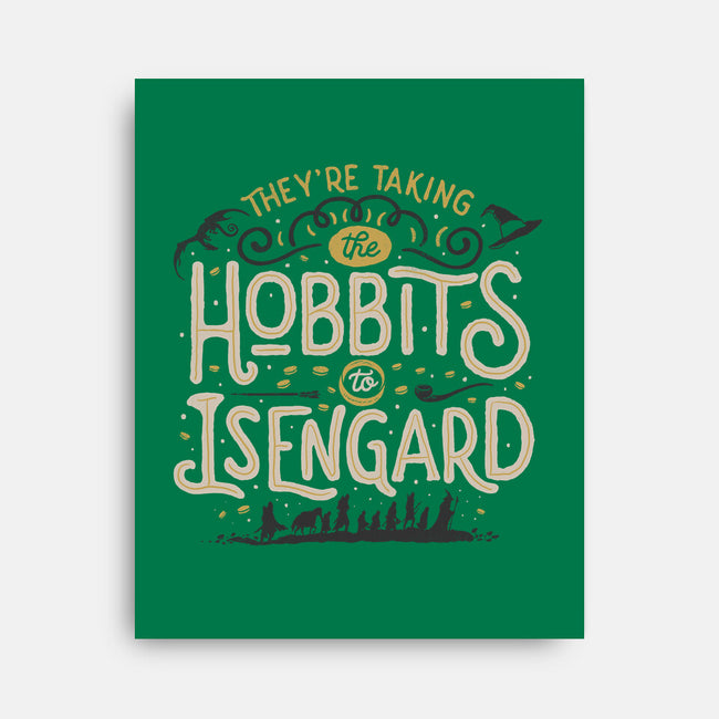 Taking The Hobbits To Isengard-none stretched canvas-eduely