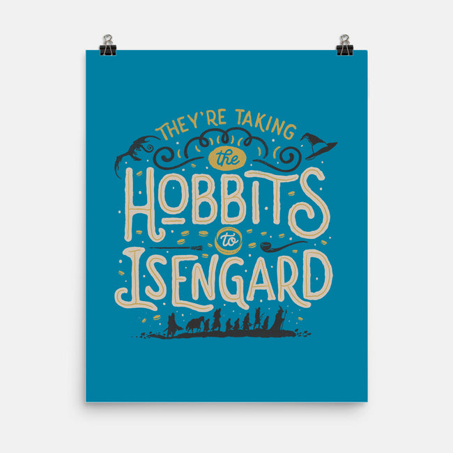 Taking The Hobbits To Isengard-none matte poster-eduely