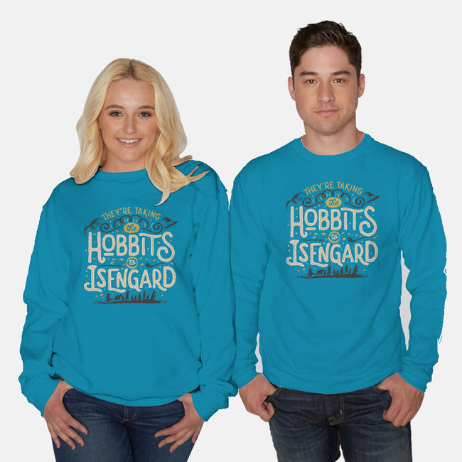Taking The Hobbits To Isengard-unisex crew neck sweatshirt-eduely
