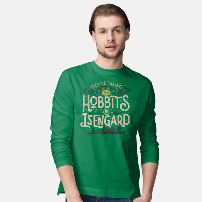Taking The Hobbits To Isengard-mens long sleeved tee-eduely