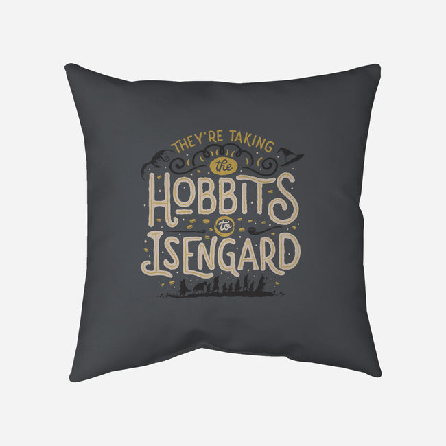 Taking The Hobbits To Isengard-none removable cover w insert throw pillow-eduely