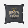 Taking The Hobbits To Isengard-none removable cover w insert throw pillow-eduely