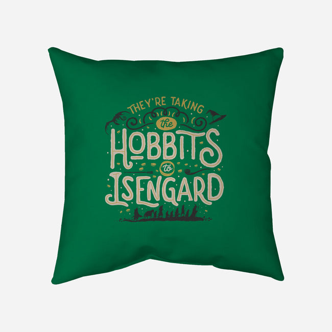 Taking The Hobbits To Isengard-none removable cover w insert throw pillow-eduely