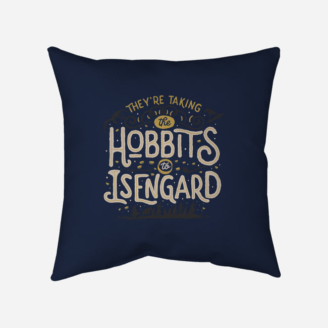 Taking The Hobbits To Isengard-none removable cover w insert throw pillow-eduely
