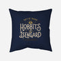 Taking The Hobbits To Isengard-none removable cover w insert throw pillow-eduely