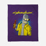 Cyberdrunk-none fleece blanket-retrodivision