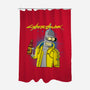 Cyberdrunk-none polyester shower curtain-retrodivision