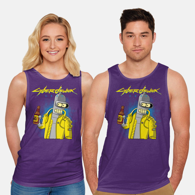 Cyberdrunk-unisex basic tank-retrodivision