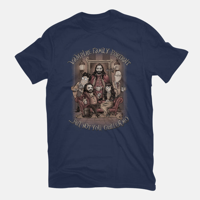 Vampire Family Portrait-mens long sleeved tee-saqman