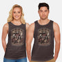 Vampire Family Portrait-unisex basic tank-saqman