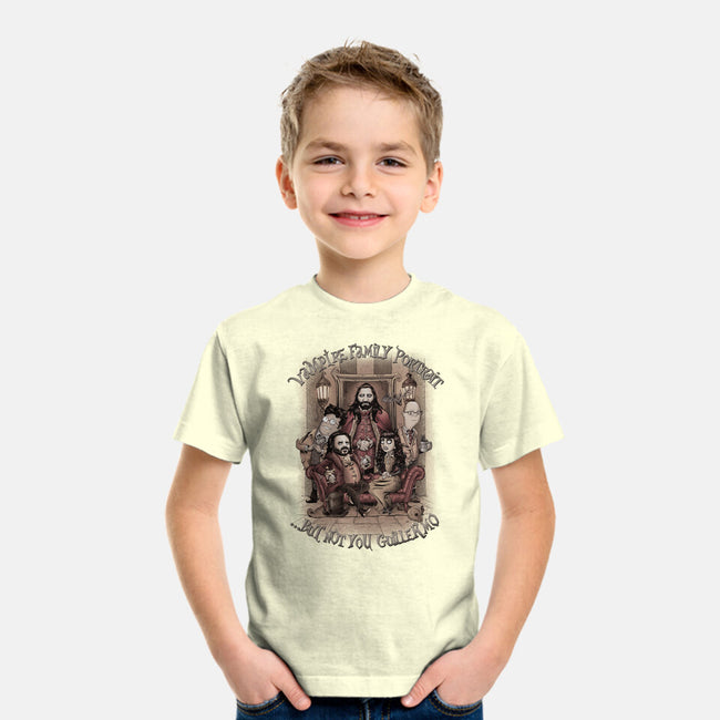 Vampire Family Portrait-youth basic tee-saqman