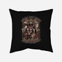 Vampire Family Portrait-none removable cover w insert throw pillow-saqman