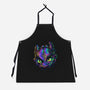 Colorful Midnight-unisex kitchen apron-glitchygorilla