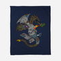 Dungeons in Dragons-none fleece blanket-Paul Simic