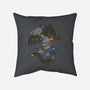 Dungeons in Dragons-none removable cover w insert throw pillow-Paul Simic