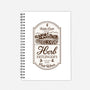 Herb's Fruit Wines-none dot grid notebook-CoD Designs