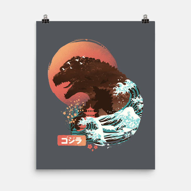 Kaiju Edo-none matte poster-dandingeroz