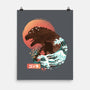 Kaiju Edo-none matte poster-dandingeroz