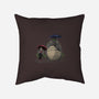 My Neighbor Meme-none removable cover w insert throw pillow-dandingeroz