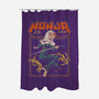 Nunja-none polyester shower curtain-gloopz