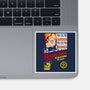 Super Nakatomi Bros-none glossy sticker-demonigote