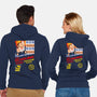 Super Nakatomi Bros-unisex zip-up sweatshirt-demonigote
