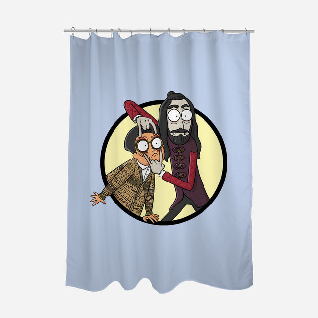 Look Guillermo-none polyester shower curtain-MarianoSan